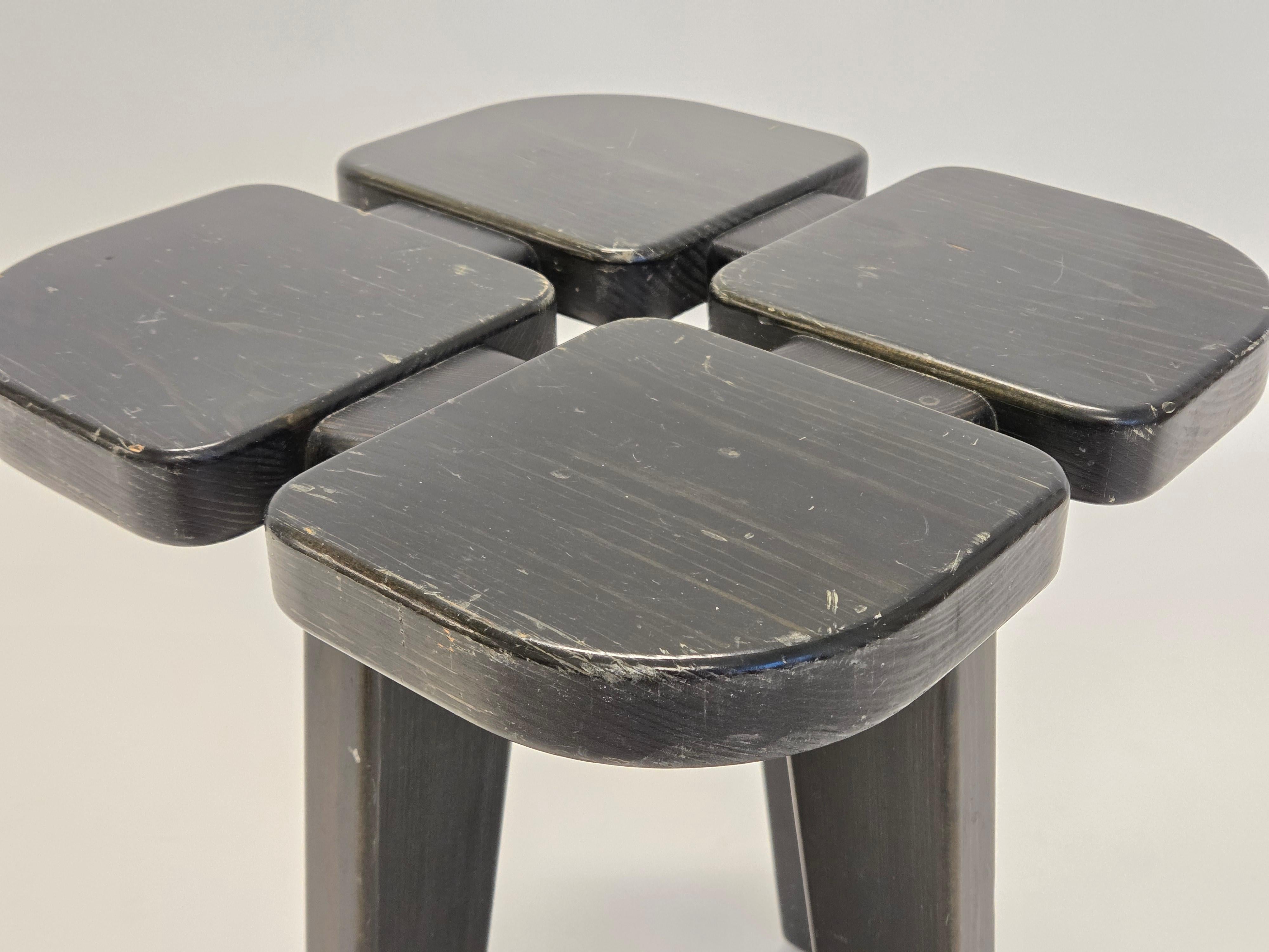 Mid-20th Century Apila Stool by Rauni Peippo for Stockmann, 1950s For Sale