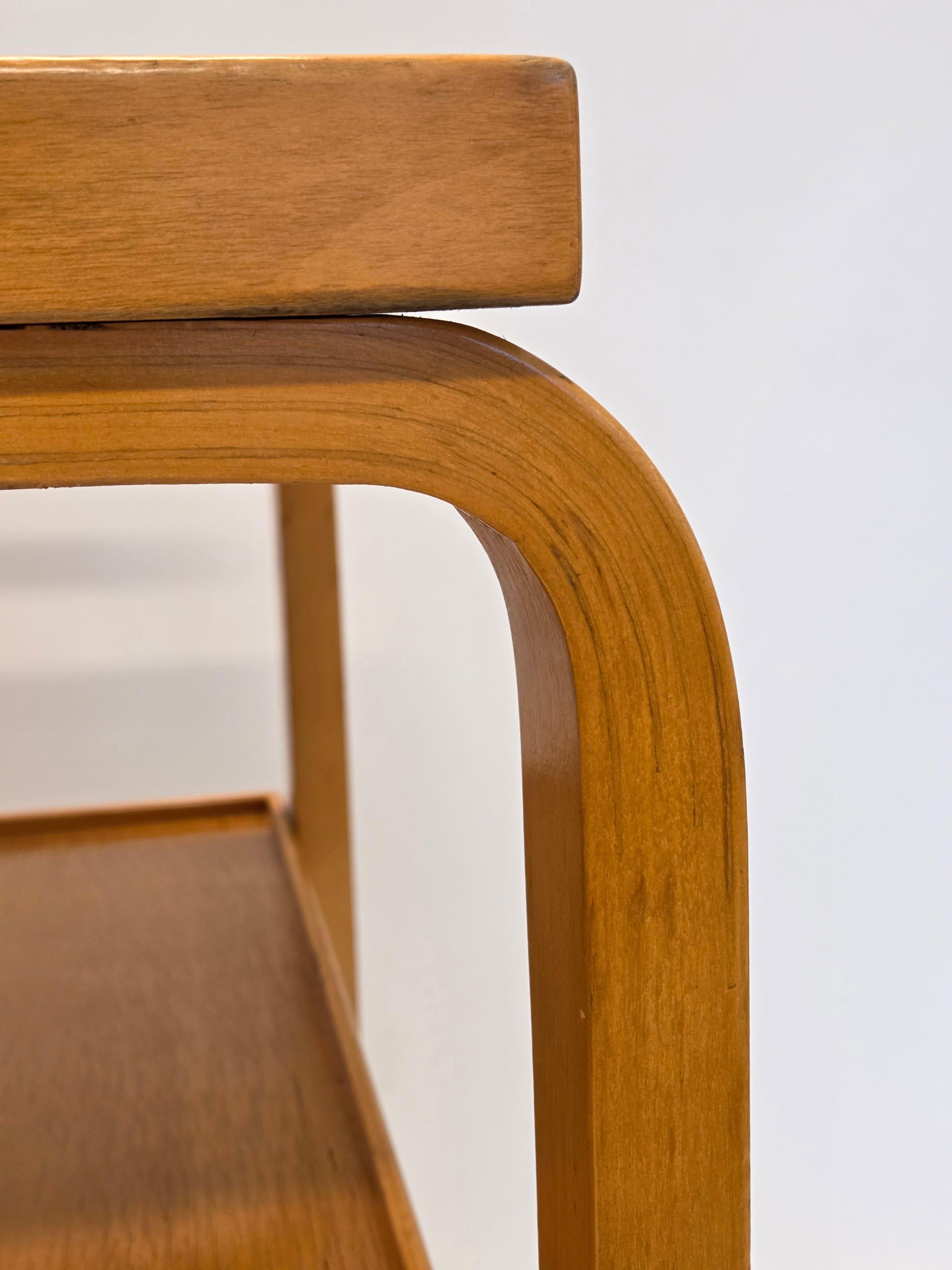 Finnish Alvar Aalto Instrument Trolley Model 98 by Artek For Sale