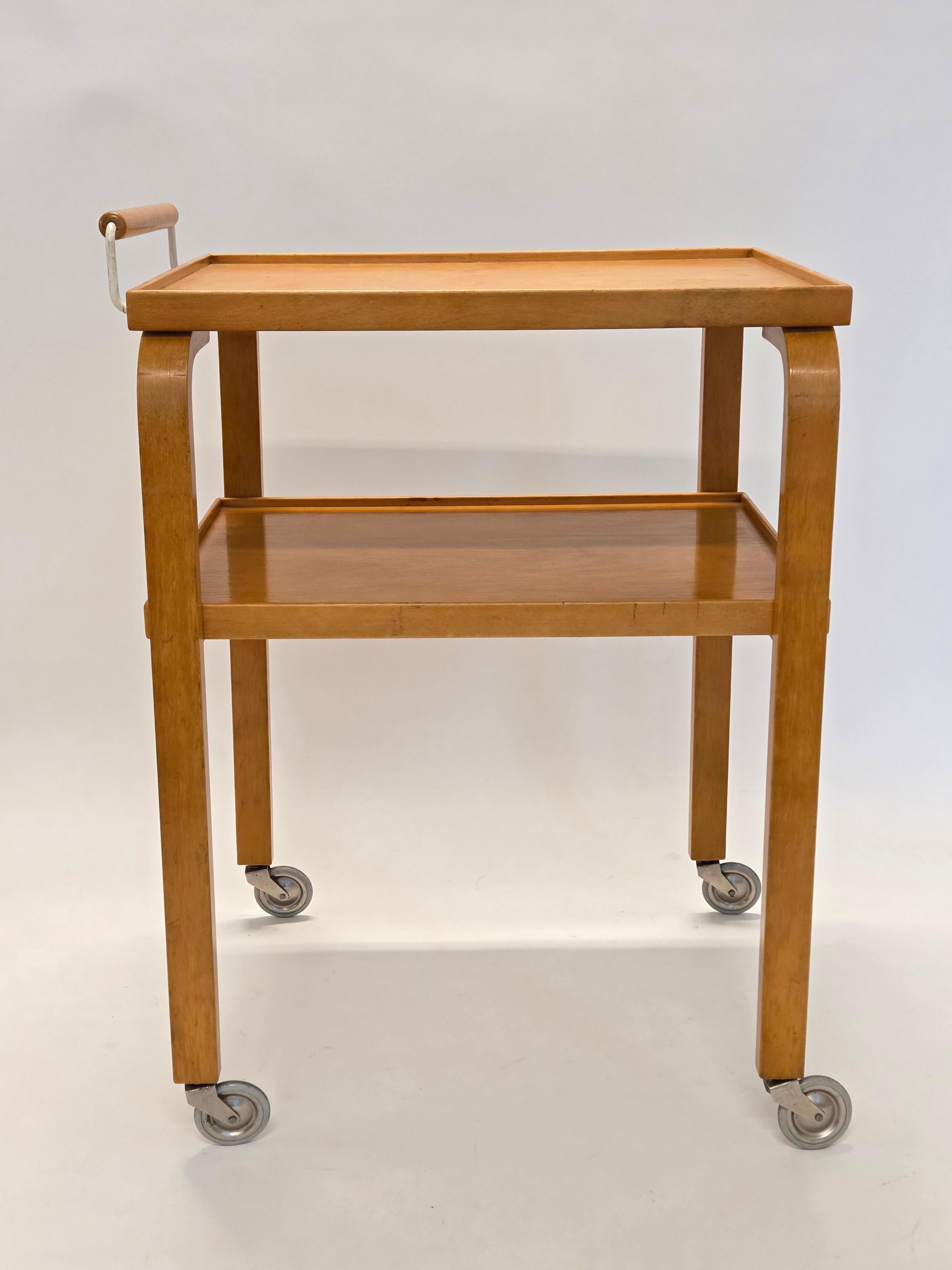 Mid-20th Century Alvar Aalto Instrument Trolley Model 98 by Artek For Sale