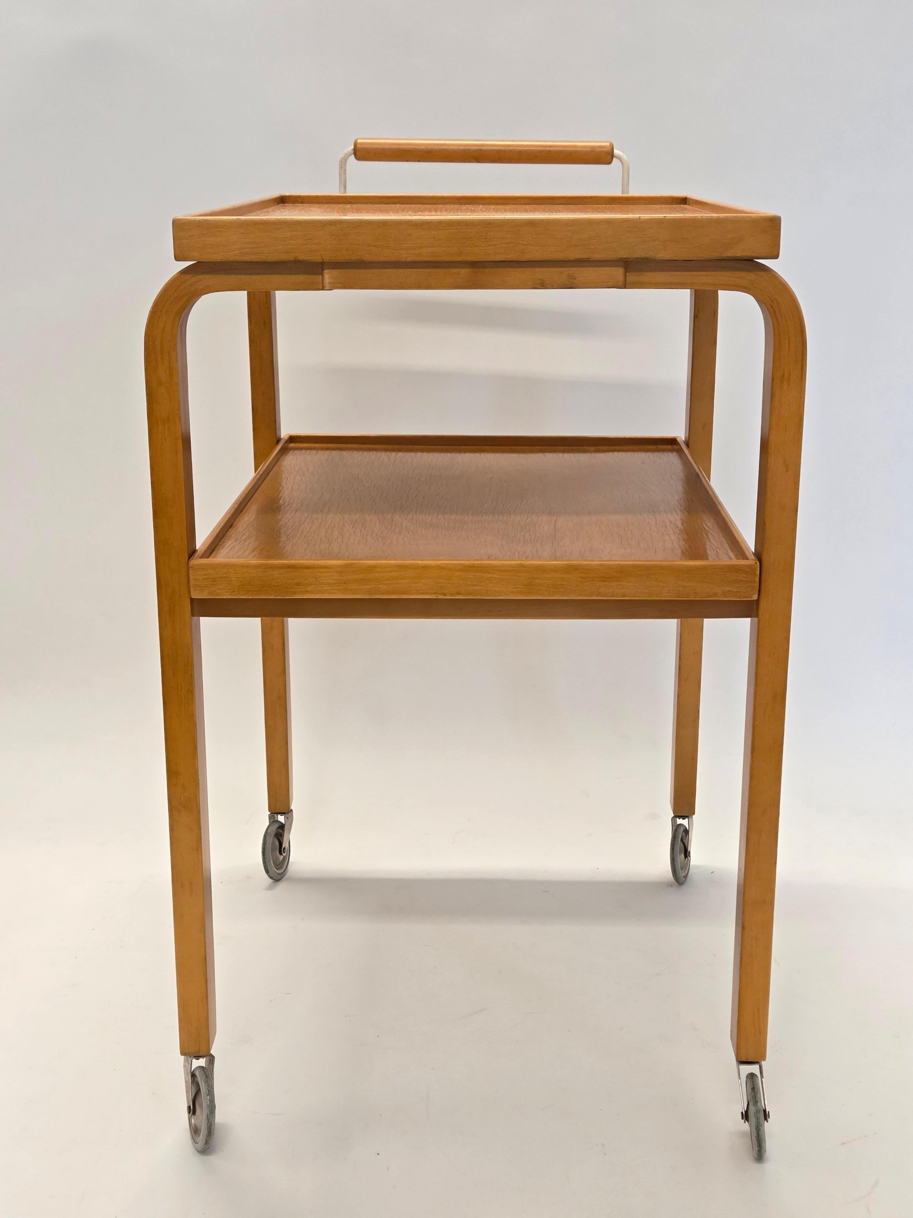 Alvar Aalto Instrument Trolley Model 98 by Artek For Sale 6