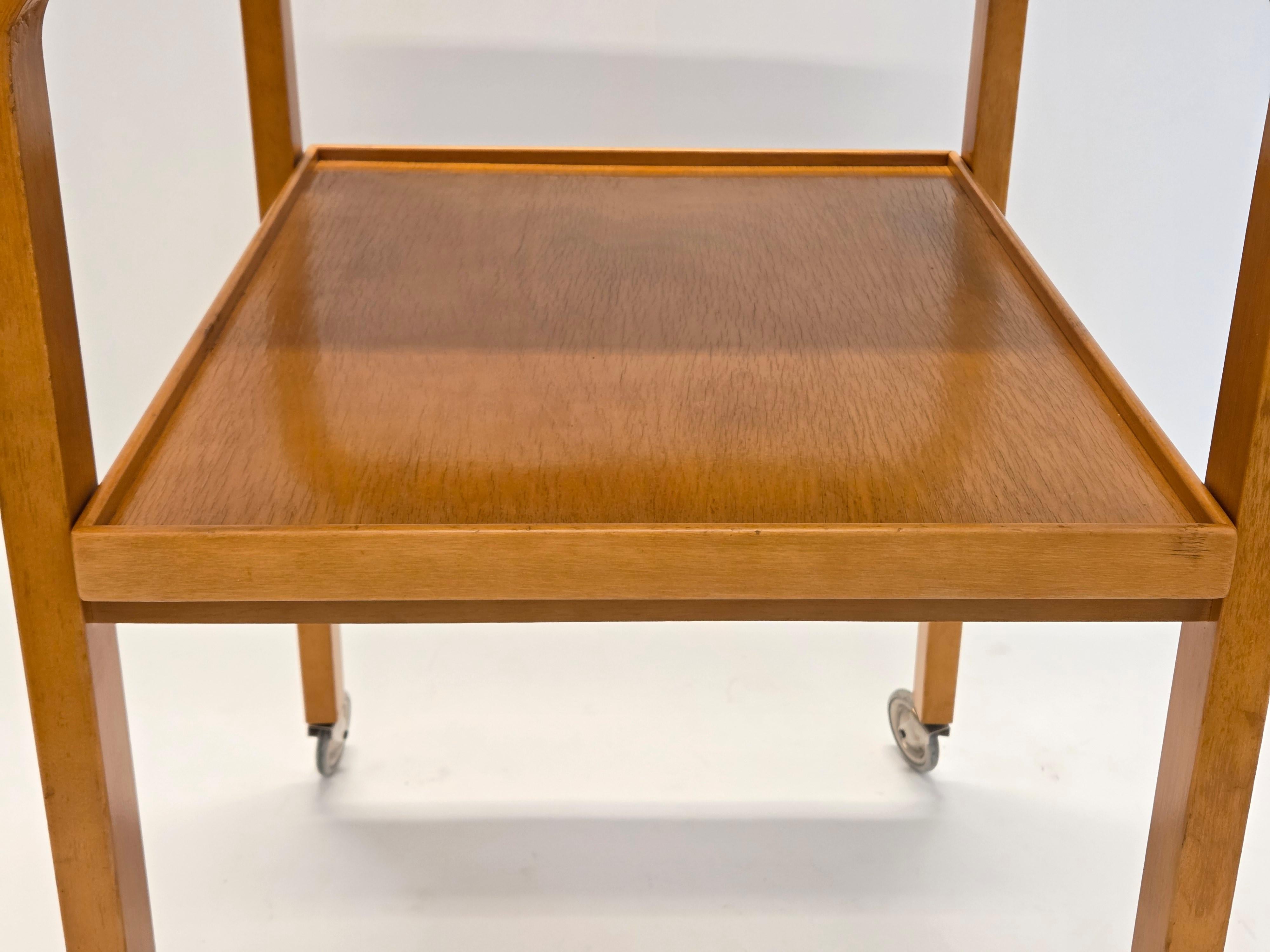Alvar Aalto Instrument Trolley Model 98 by Artek For Sale 4