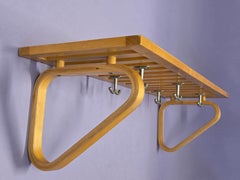 Artek coat rack pair, Alvar Aalto, 1940s