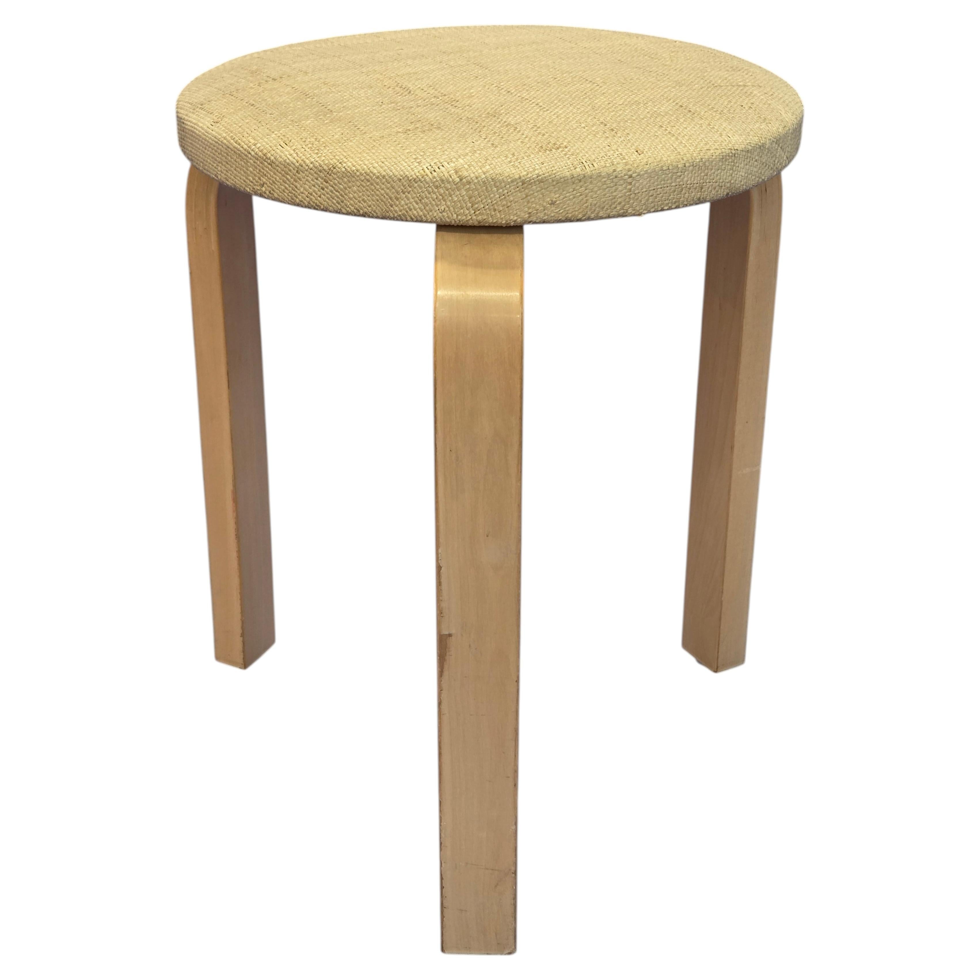 Pre-owned Artek Alvar Aalto  Stool 60 Finland 1960s Vintage Original In Brown