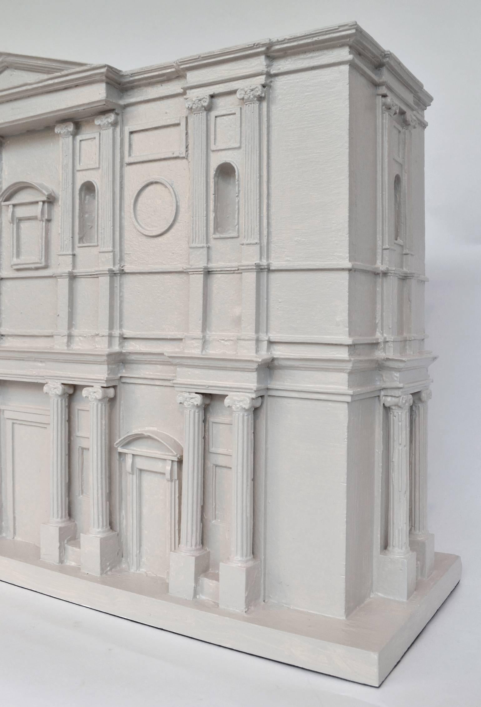 Contemporary 'Grand Tour' Architectural Model of the 'Basilica San Lorenzo' by Michelangelo