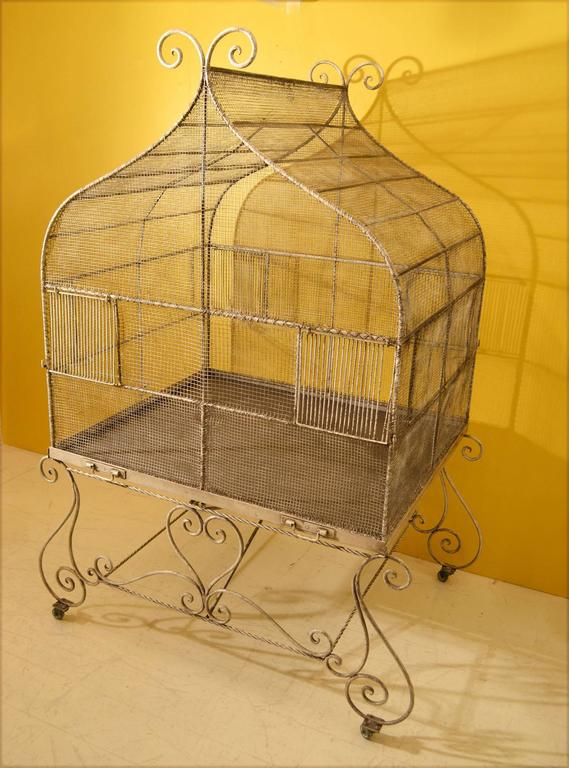 Jurassic Size 19th Century French Bird Cage at 1stdibs