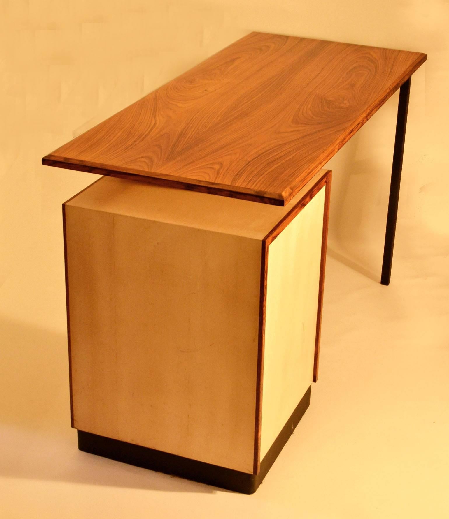 Mid-20th Century Rosewood Top Desk