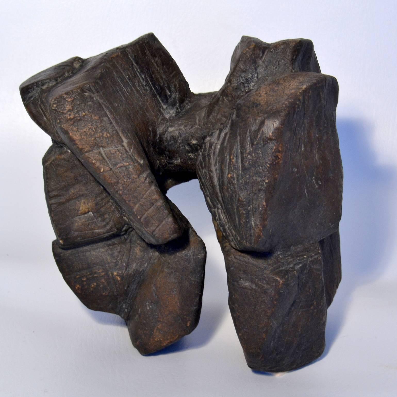 His hand formed sculpture echoes a voyage of discovery in not just the visible natural world of trees, rocks but the city and Industrial landscape with his exploration of space and form.

Bryan blow 1931-2009 was born and trained as an artist in