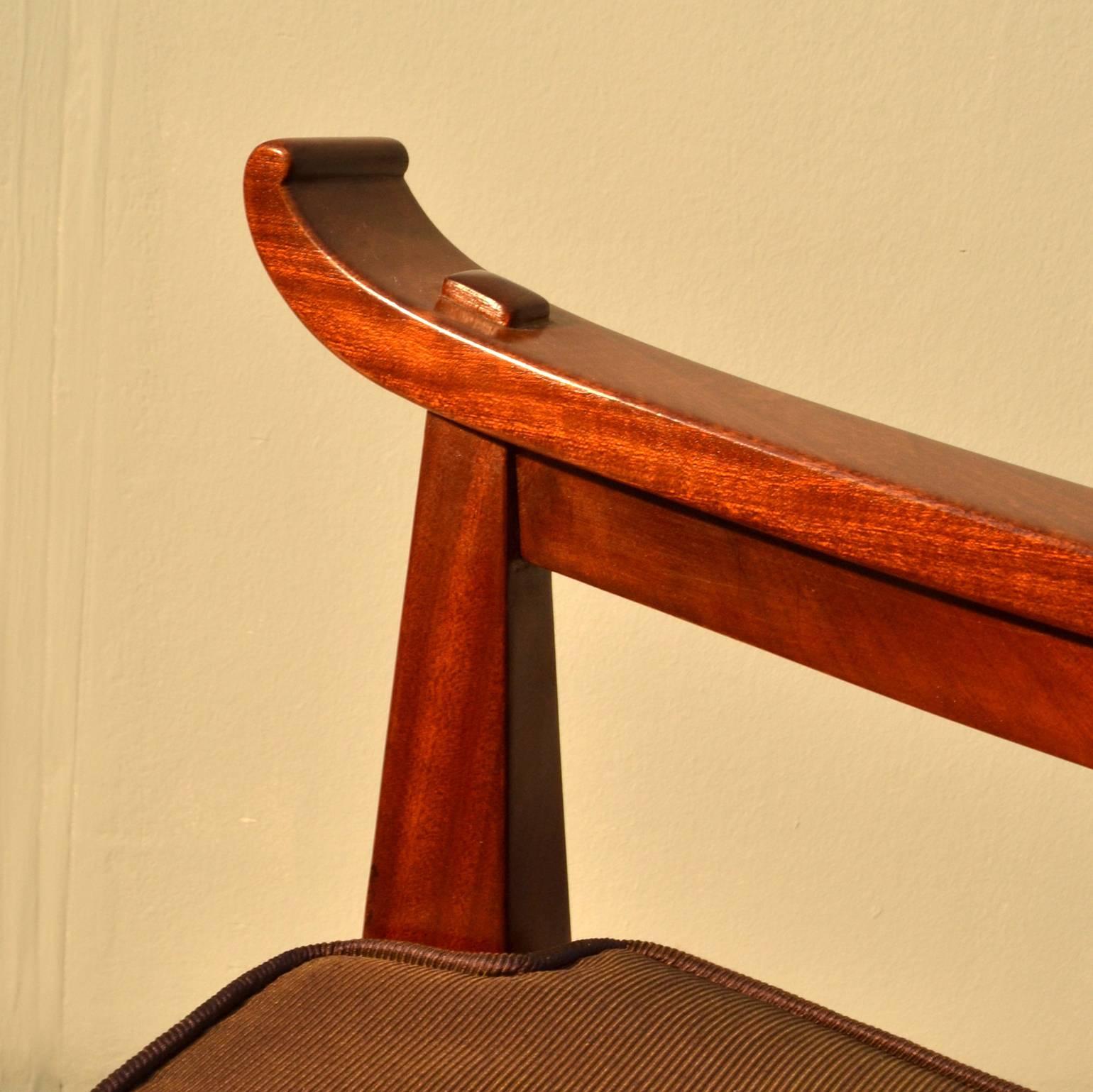 Dutch 1930's Pair of Rare Modernist Lounge Chairs by Bas Van Pelt, Netherlands