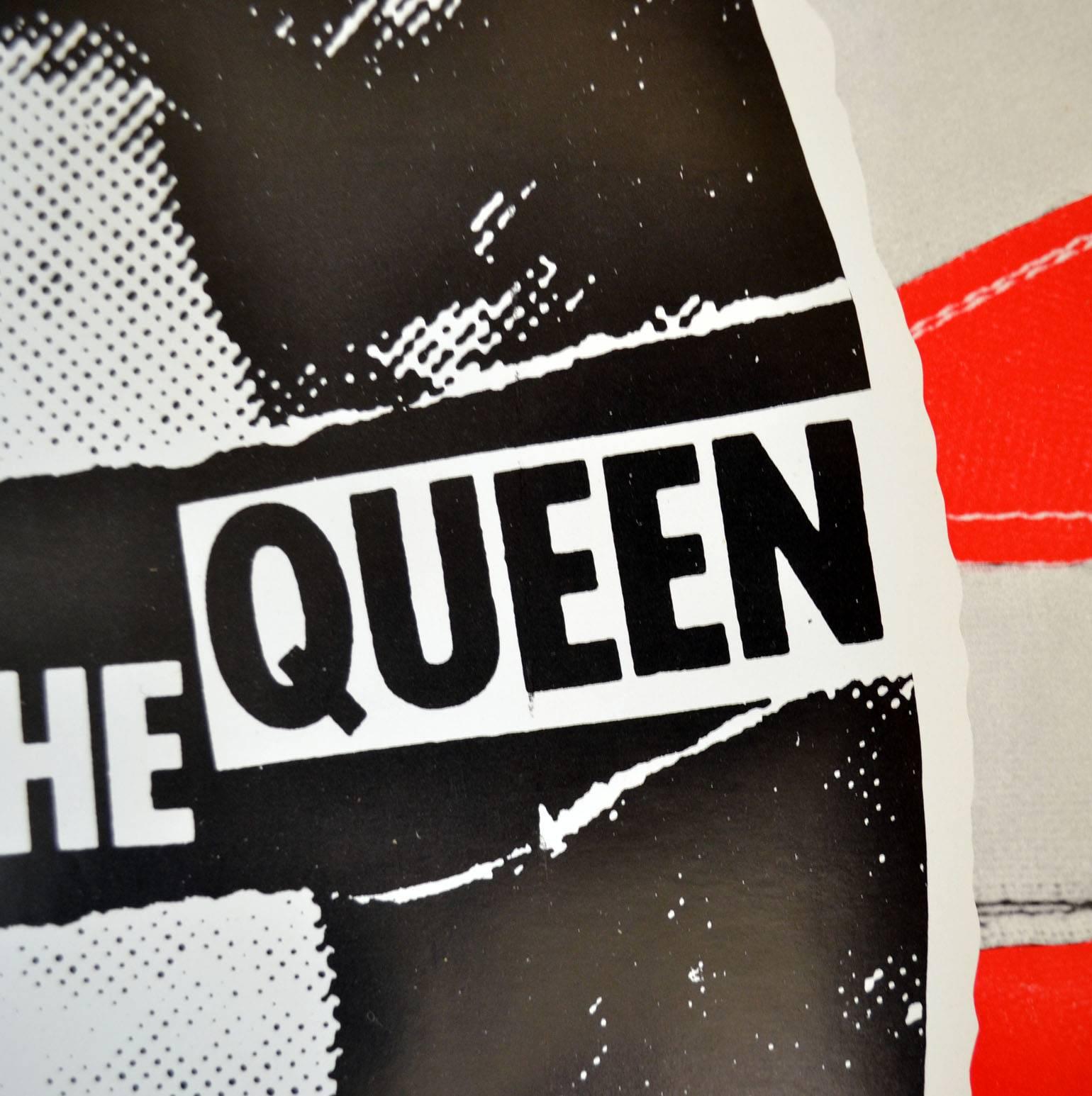Sex Pistols - Poster promotionnel original de God Save the Queen 1