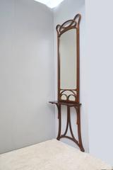 Thonet Bentwood Mirror and Console Stand