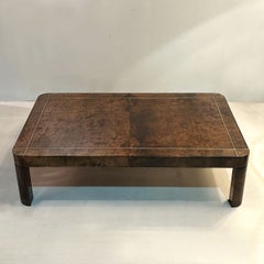 Aldo Tura Parchment Rectangular Coffee Table
