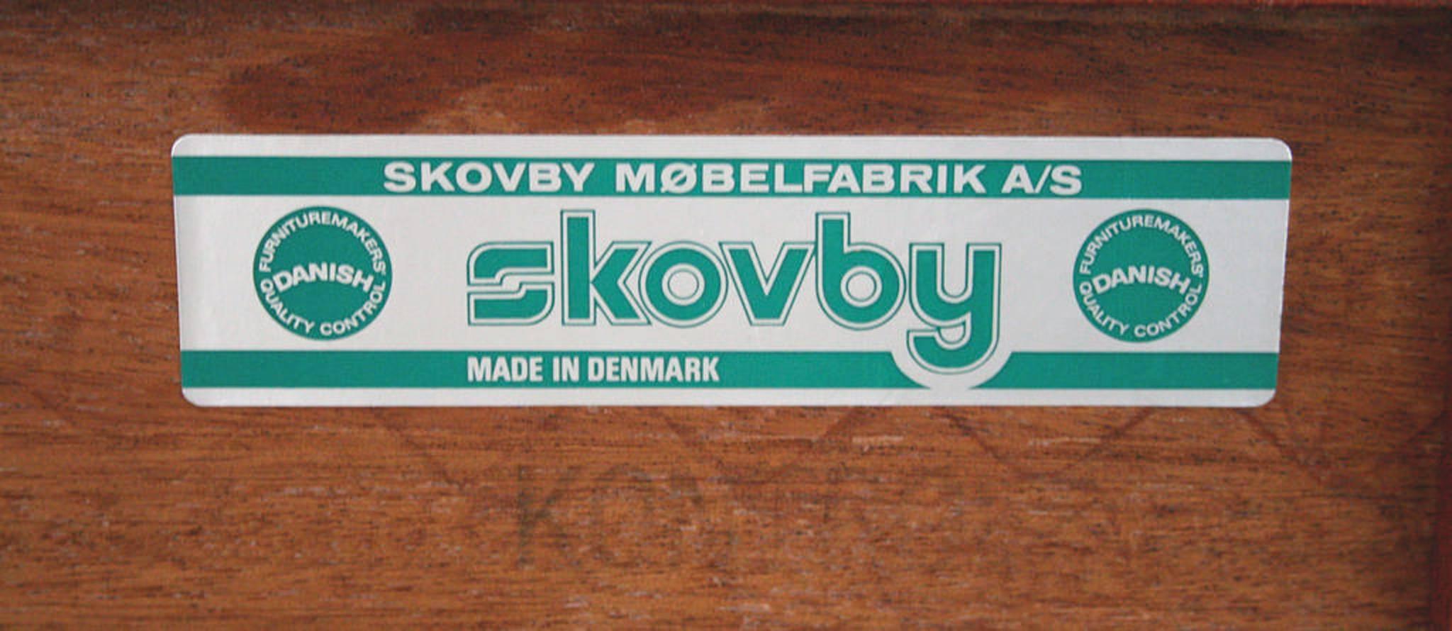 1960s Danish Sideboard on Metal Hairpin Legs by Skovby Møbelfabrik 2