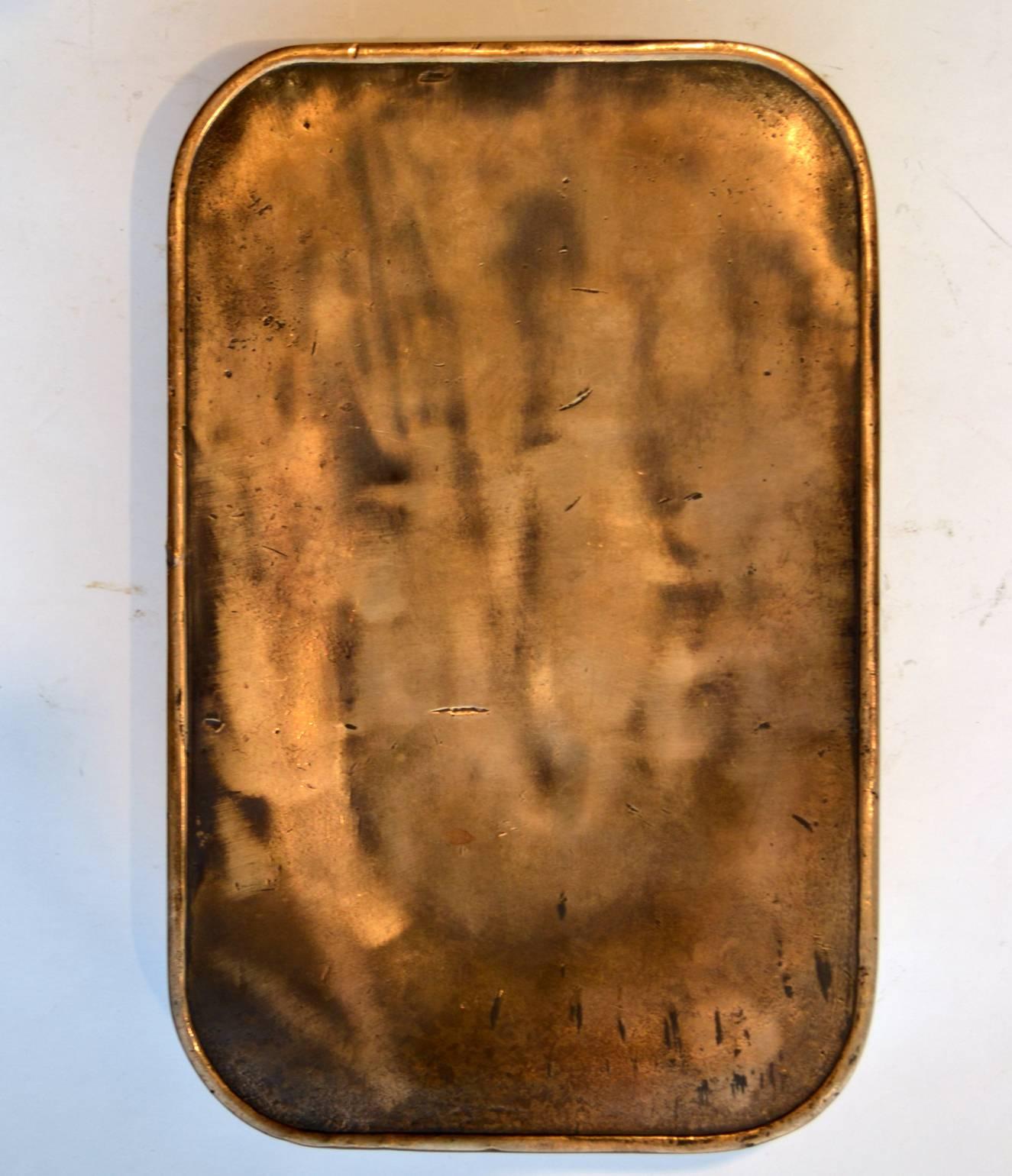 Art Deco Pair of Large Bronze Door Handles In Excellent Condition In London, GB