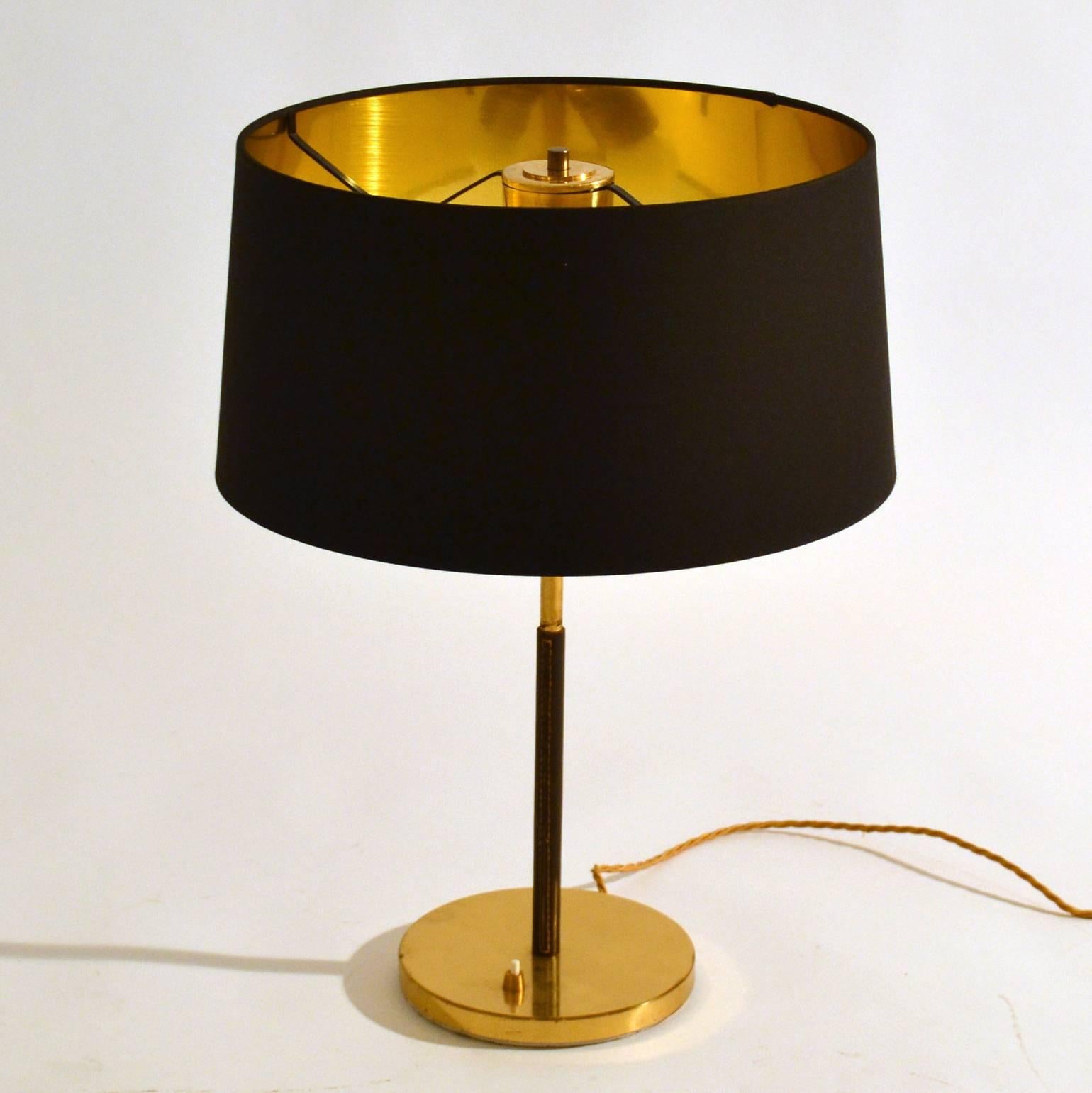 black and gold lamps