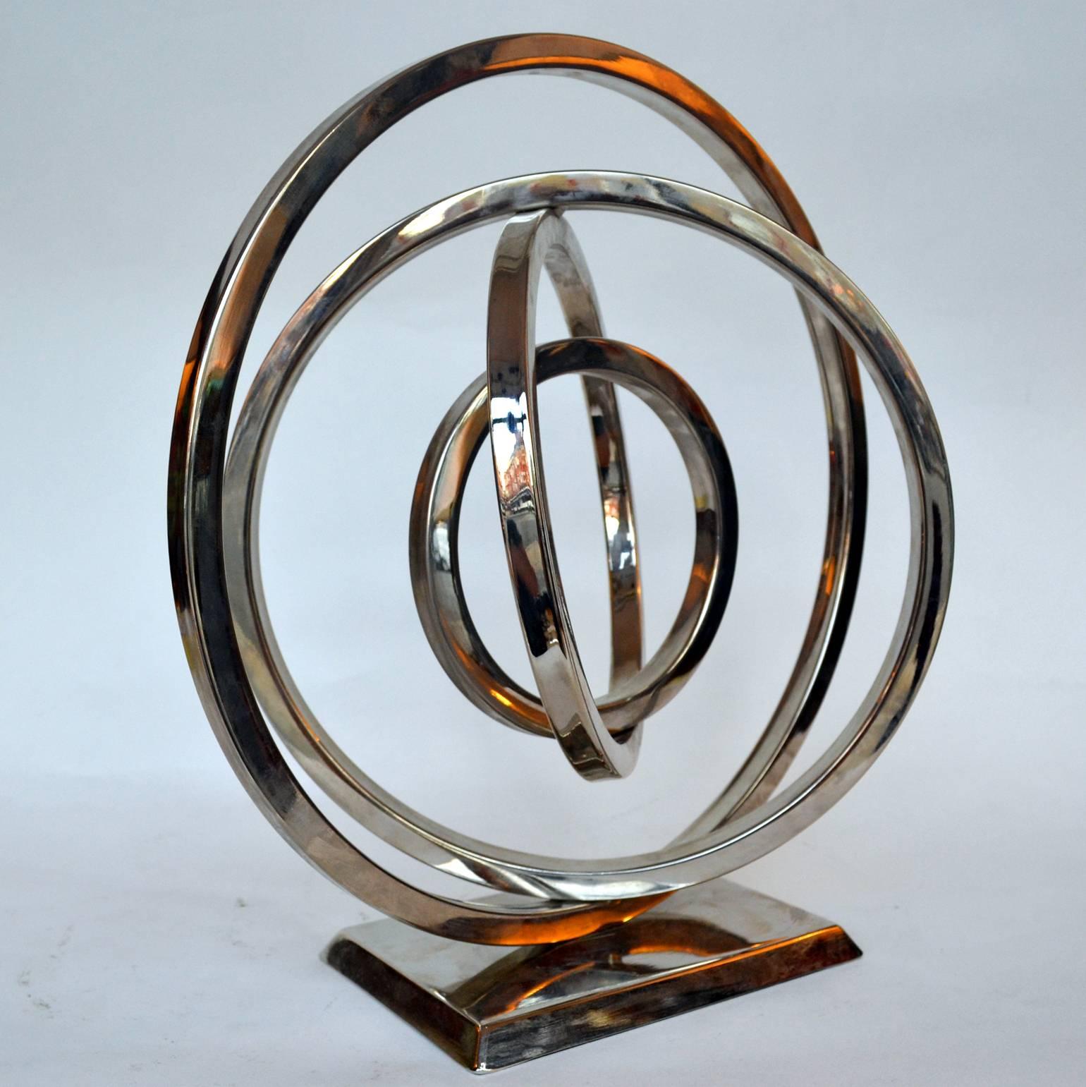 chrome sculpture