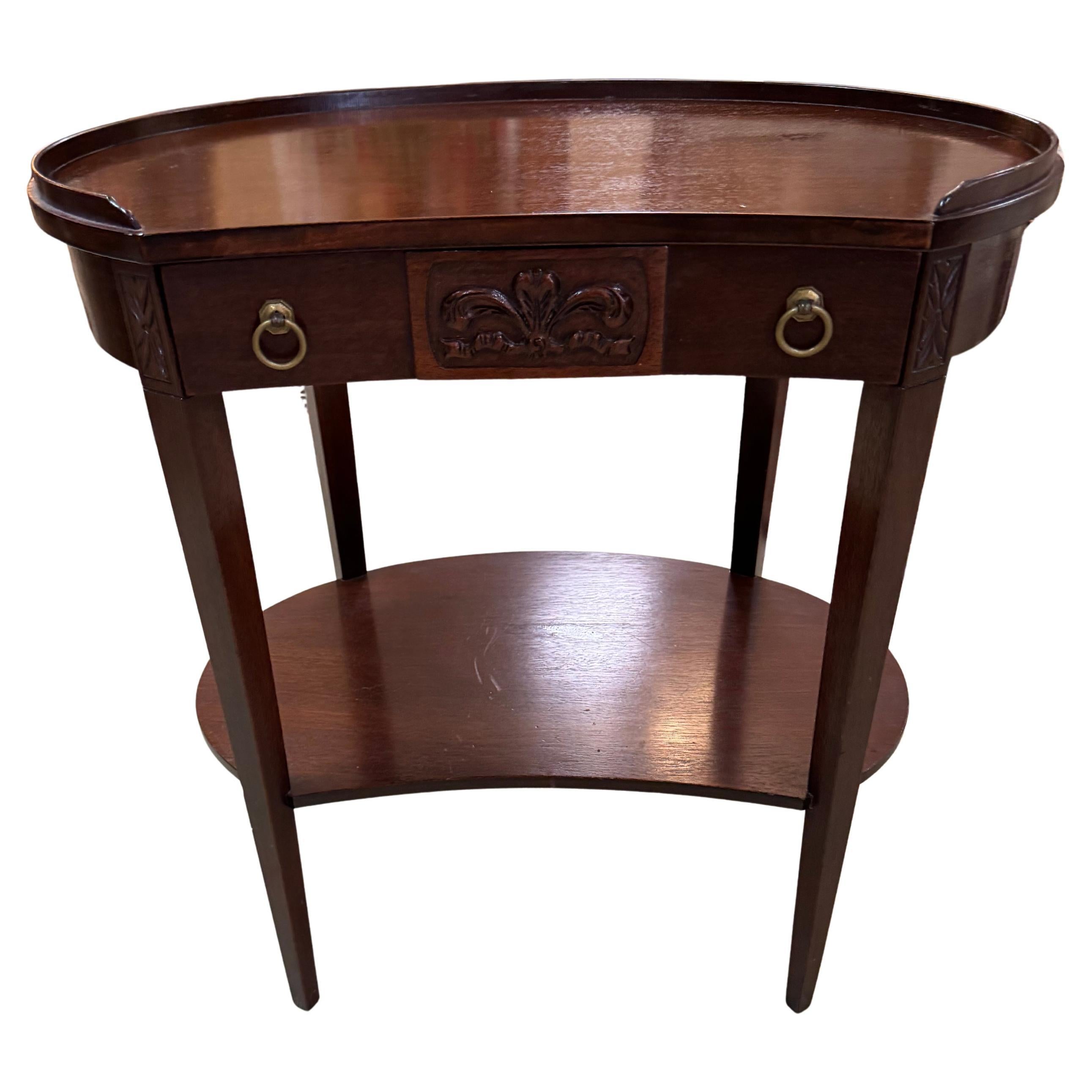 Mersman 1920
s antique tables with a drawers