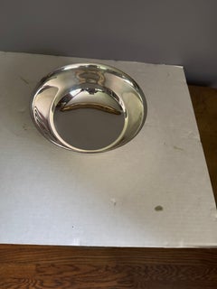 Vintage-Schale aus versilbertem Metall von Gorahan, Serviergeschirr, guter Zustand