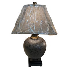 Neue quadratische Tischlampe „Ultramost Vintage Ceramic“ mit Lampenschirm