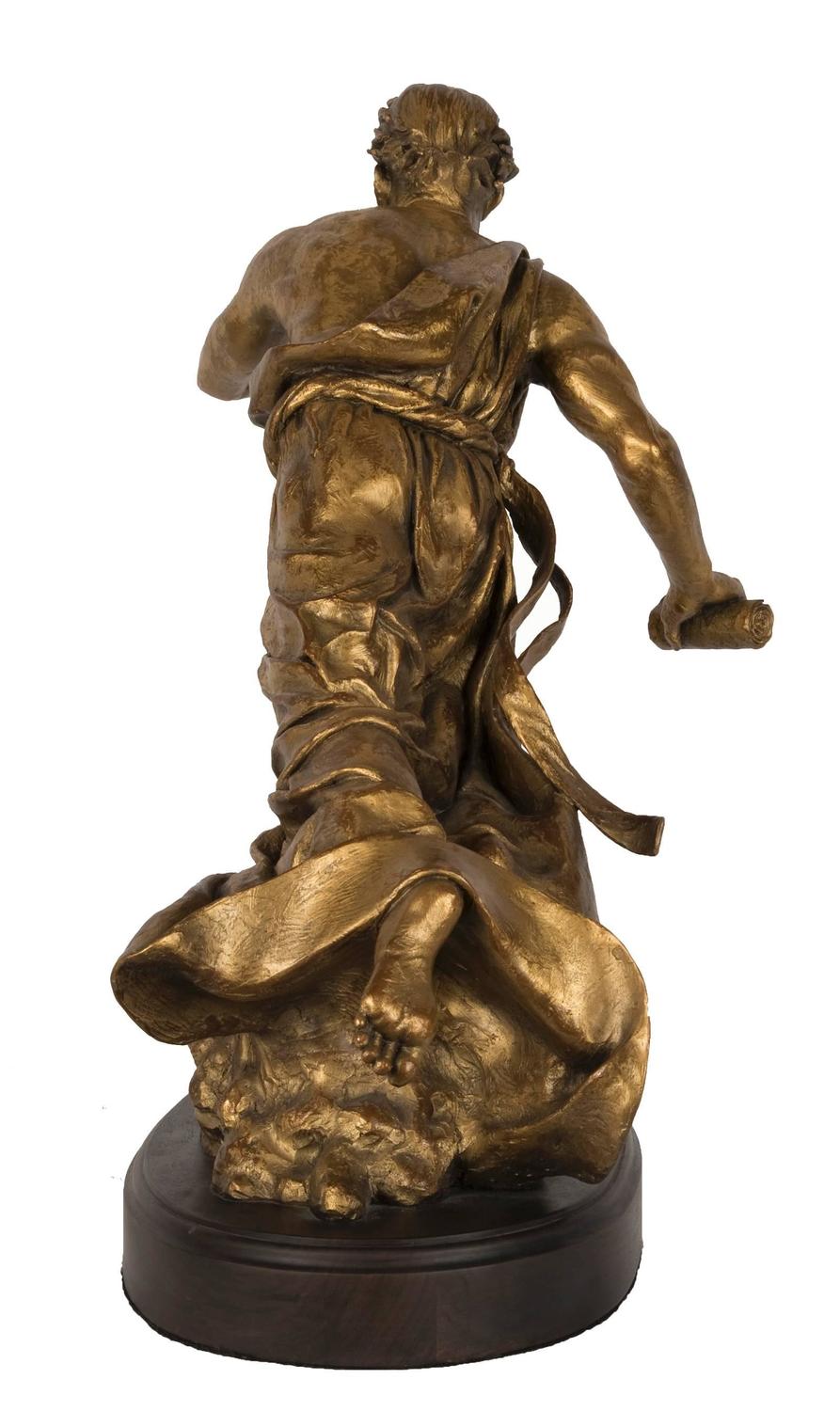 21st Century Bronze Sculpture of Sheliach, the Sent One at 1stdibs