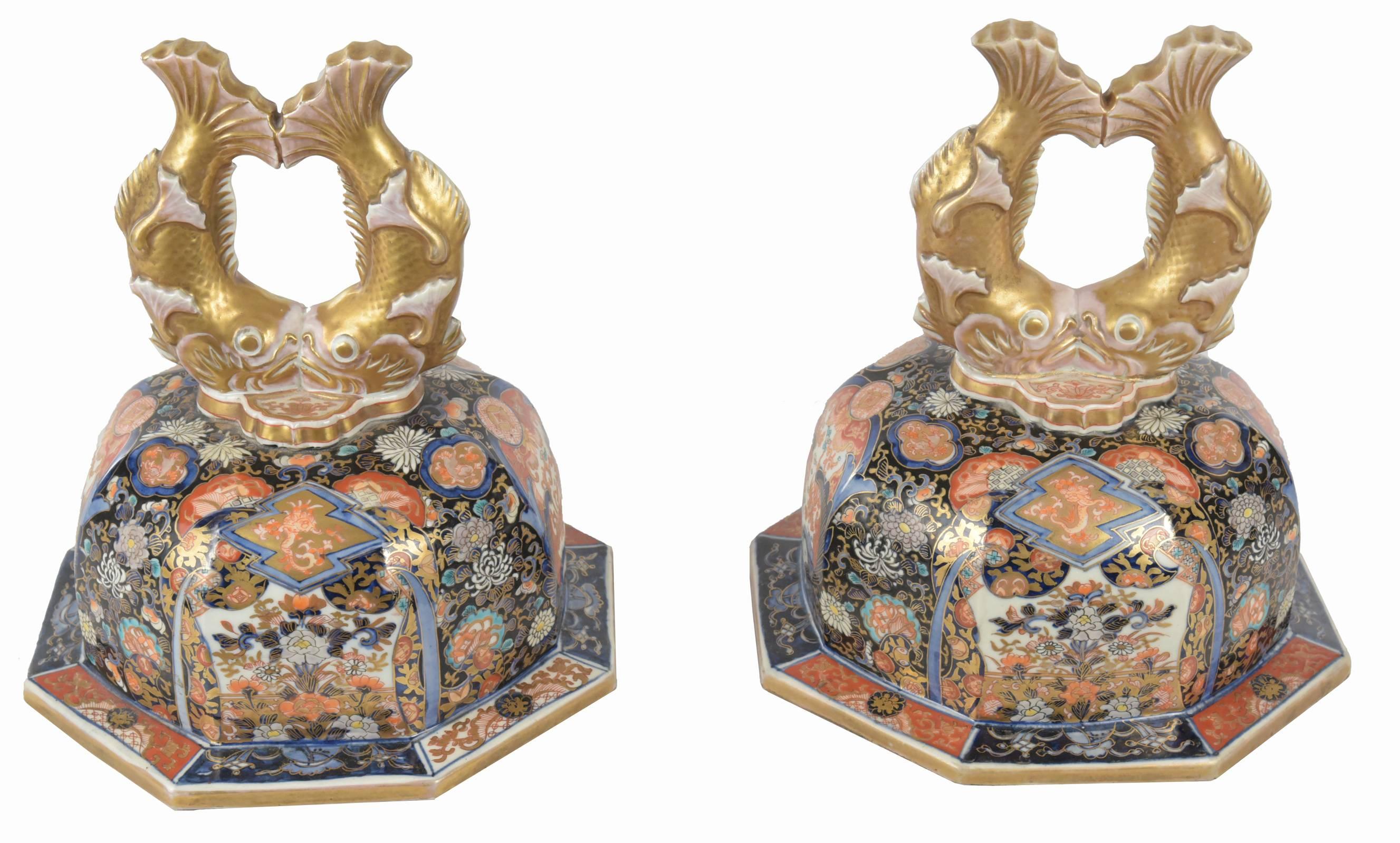 Pair of Imari Vases from the Estate of F.D. Roosevelt 1