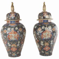 Paar Imari-Vasen aus dem Nachlass von F.D. Roosevelt