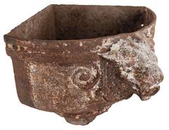 Architectural Lamb Head Basin and Fountain Mask