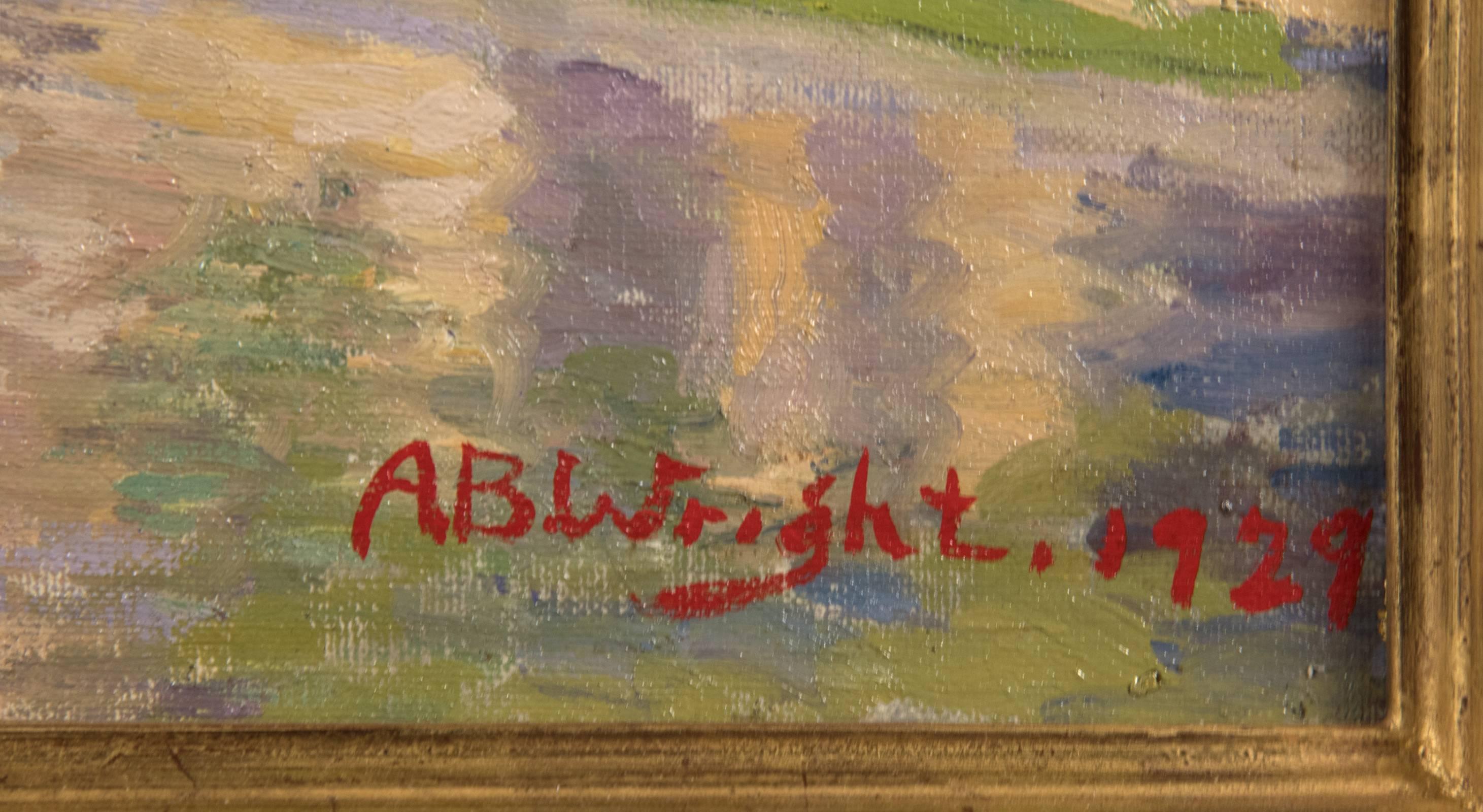 a b wright artist