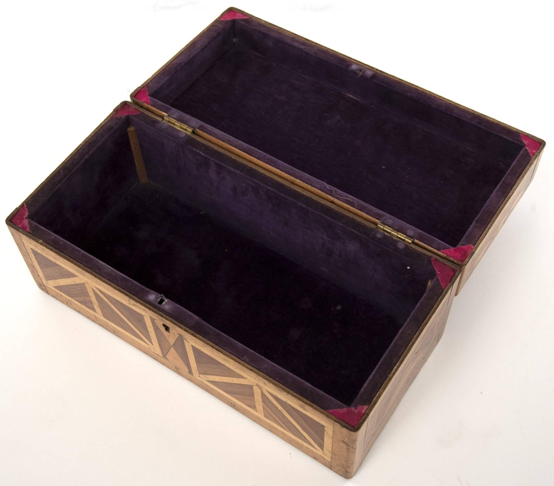 Exquisite 19th Century Parquetry Box 2