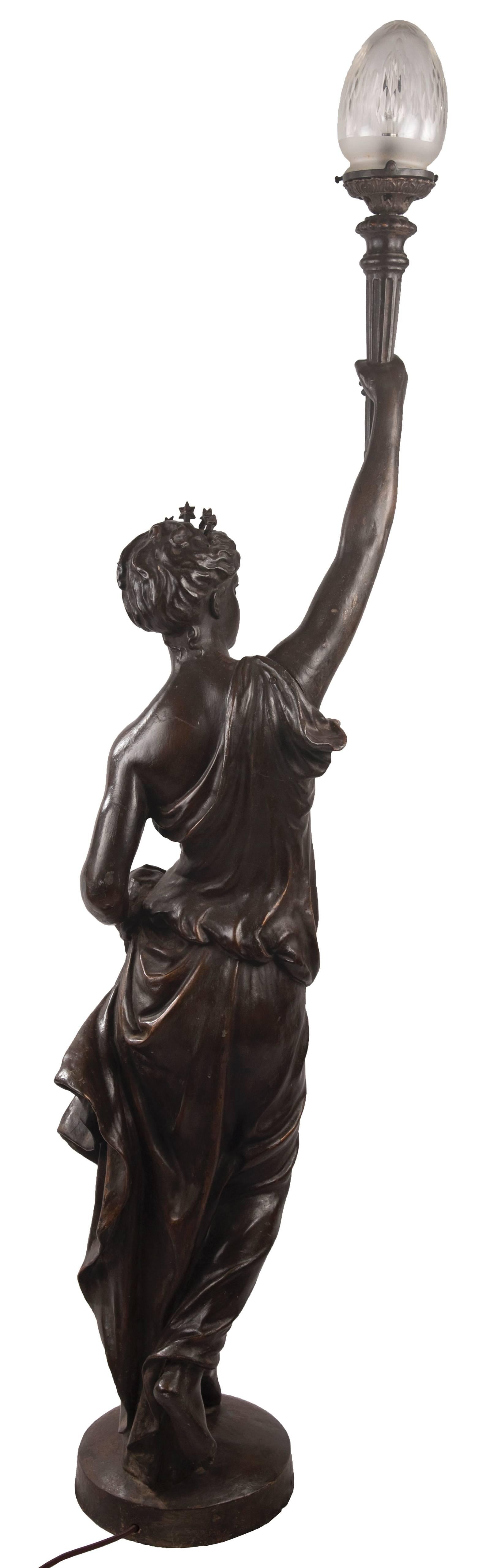 statue of liberty lamp