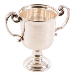 John R. Fell Memorial Tournament Sterling Silver Trophy Cup