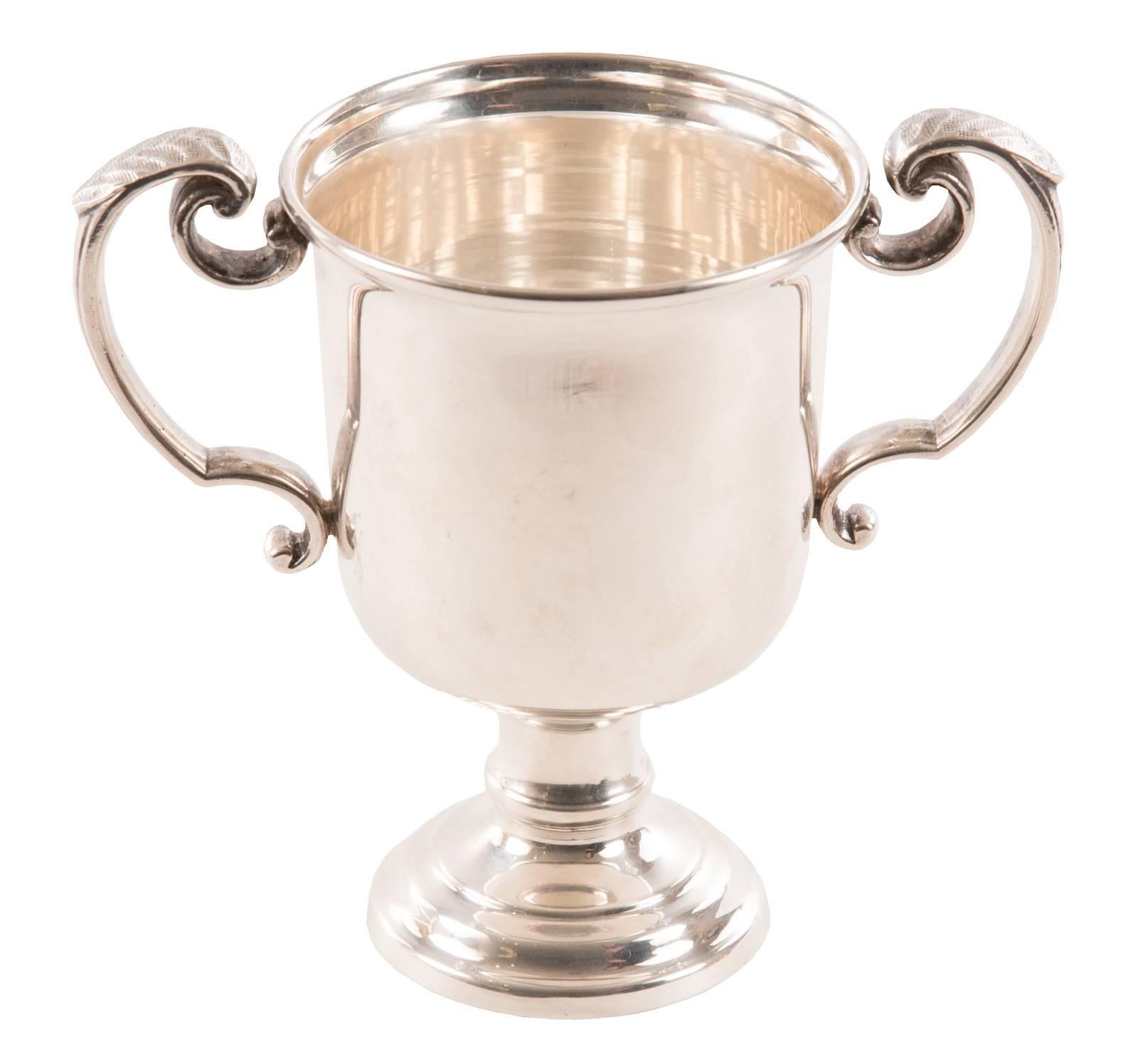 American John R. Fell Memorial Tournament Sterling Silver Trophy Cup
