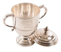 Silver Trophy Cup for Harford Hung Club Point-to-point Race