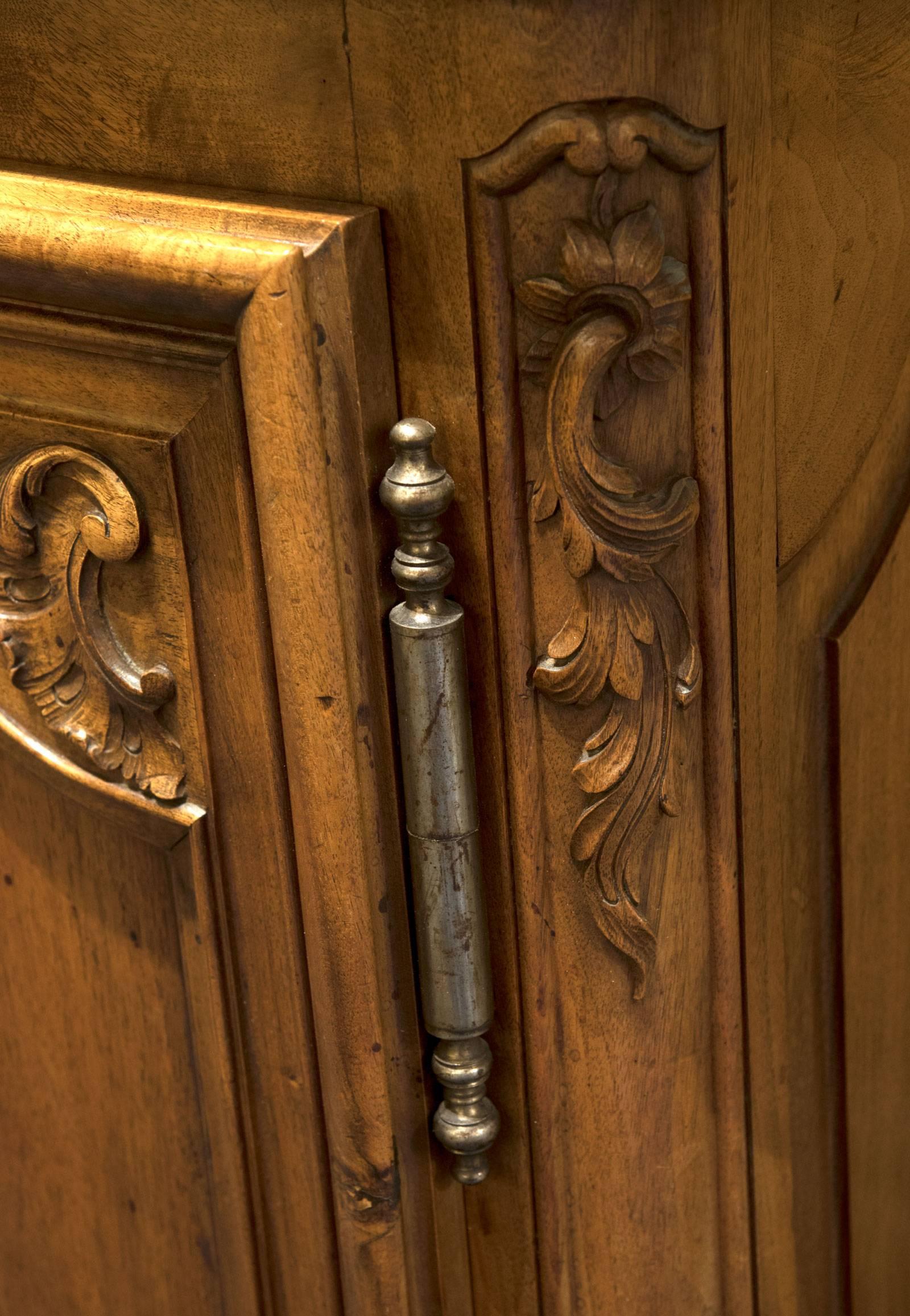 18th Century and Earlier French Regency Marble Top Sideboard For Sale