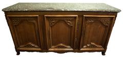 French Regency Marble Top Sideboard