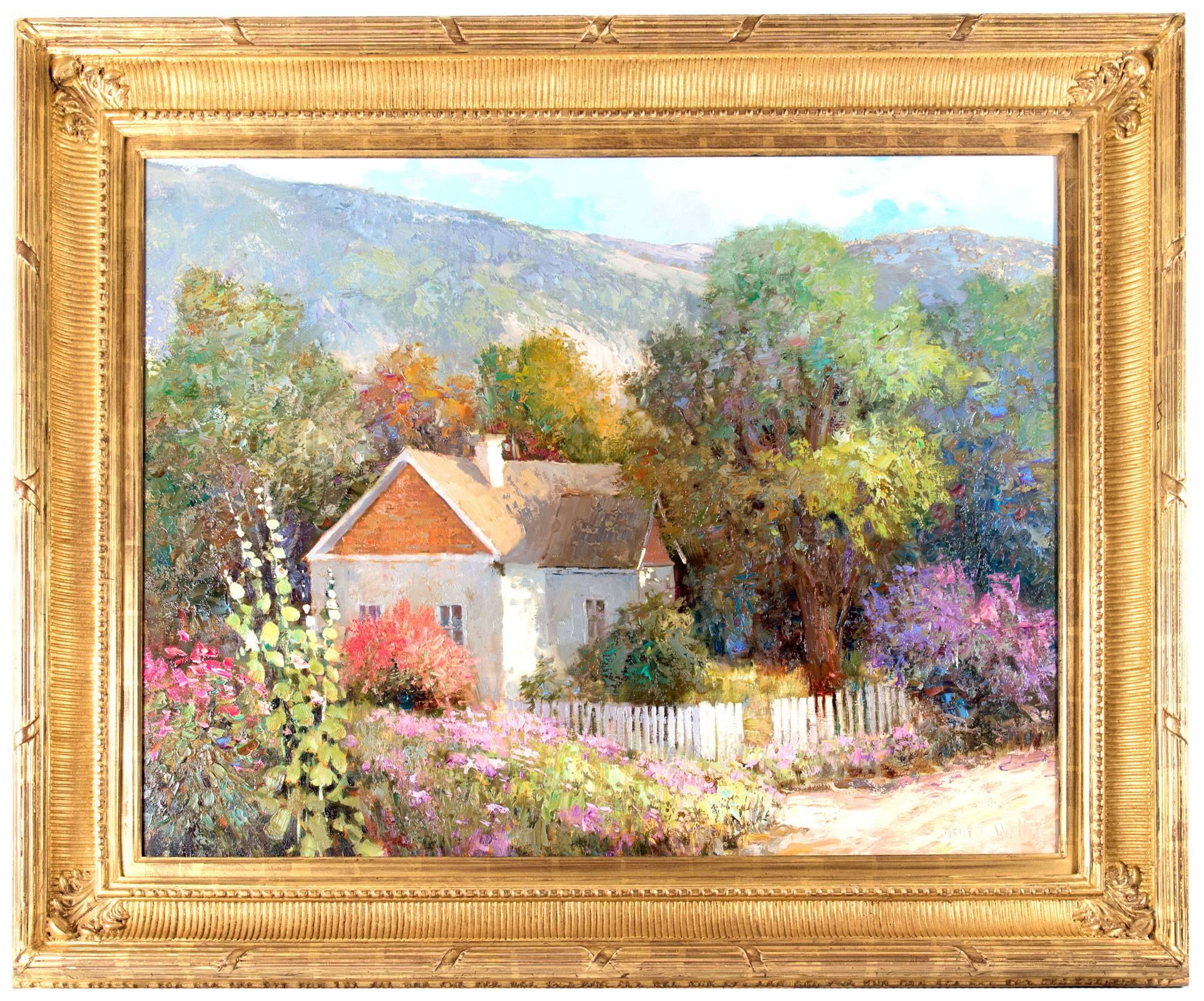A quiet image of the countryside, evoking the fragrant memories of summer with dappled light and bright pops of colour. After earning Bachelors and Masters degrees from Utah State University in Business Administration, Wallis was seeking to feed his