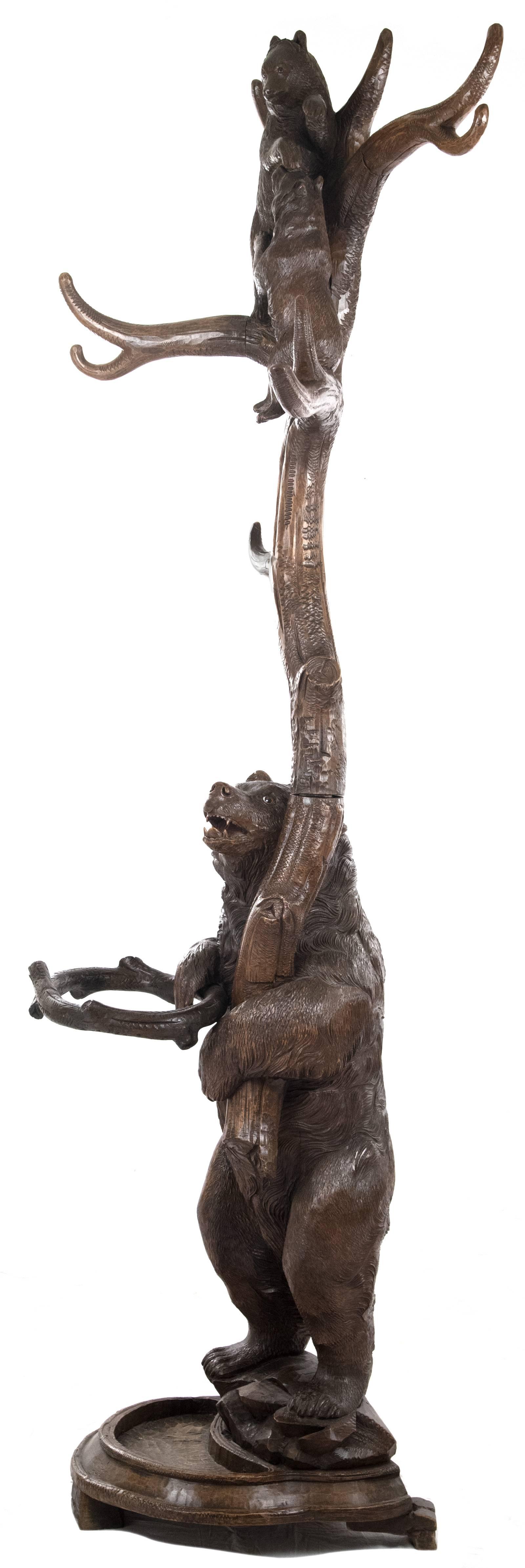 19th Century Black Forest Bear Hall Tree at 1stDibs hall trees for