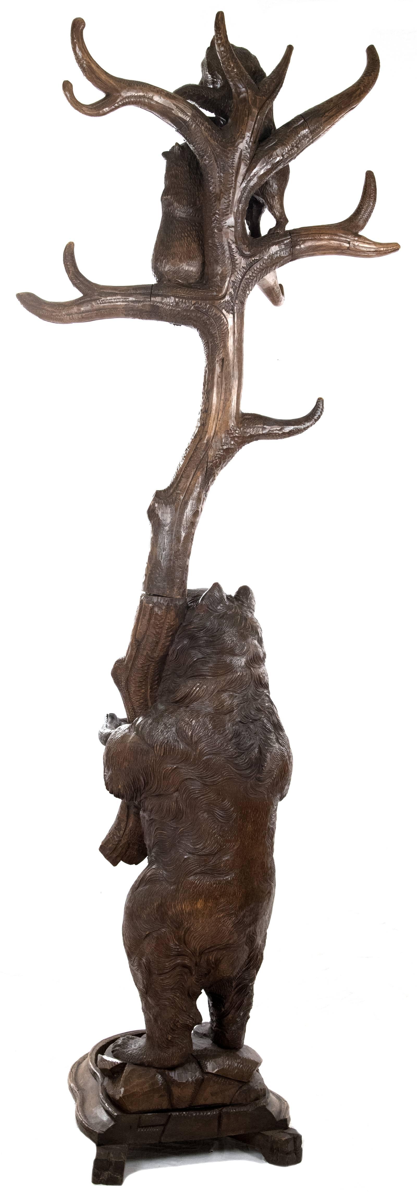 19th Century Black Forest Bear Hall Tree at 1stDibs hall trees for