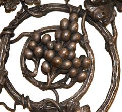 Large Wrought Iron Sculpture of a Mature Grapevine