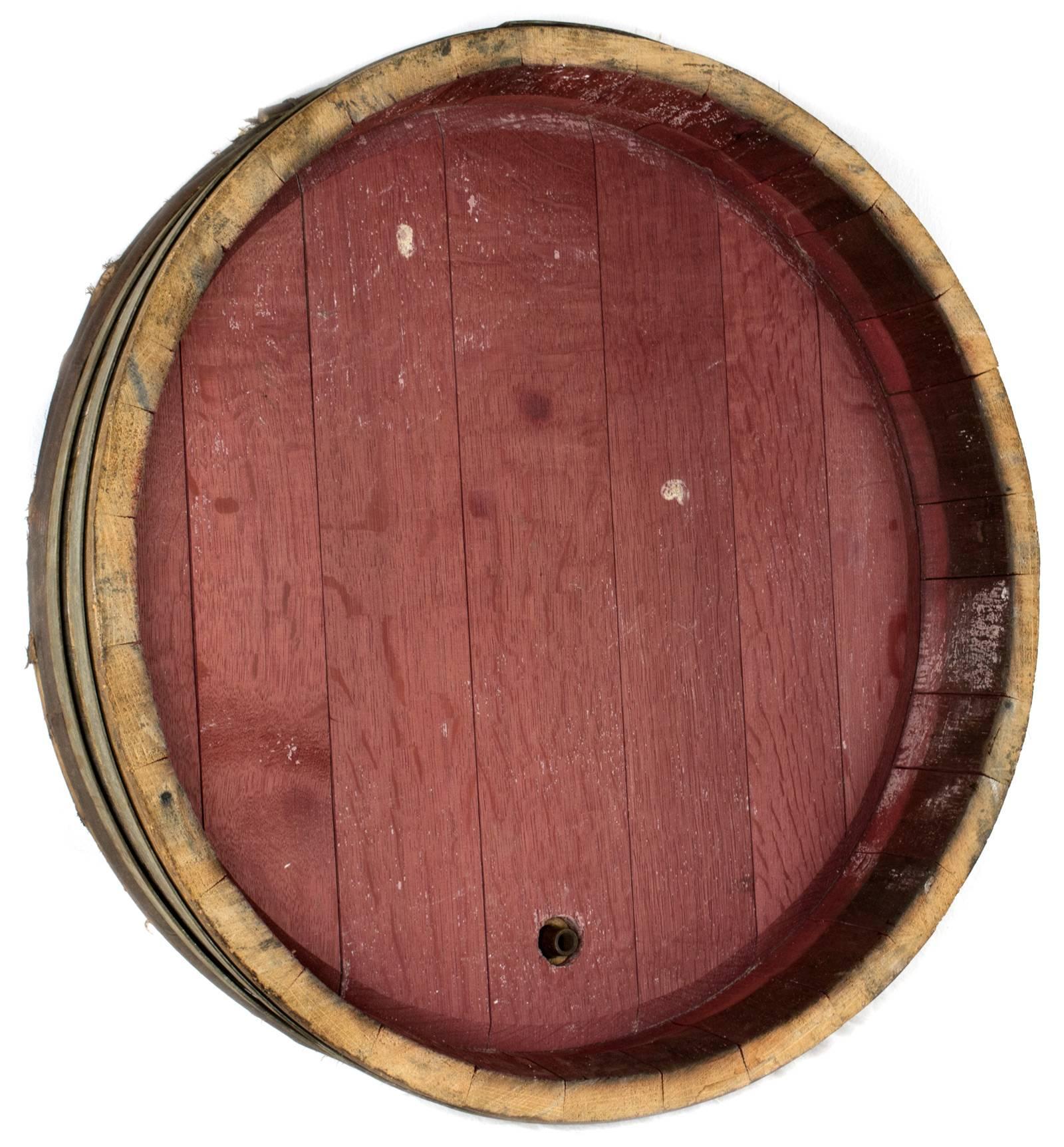 Oak Pinot Noir Wine Casket Face with Spigot