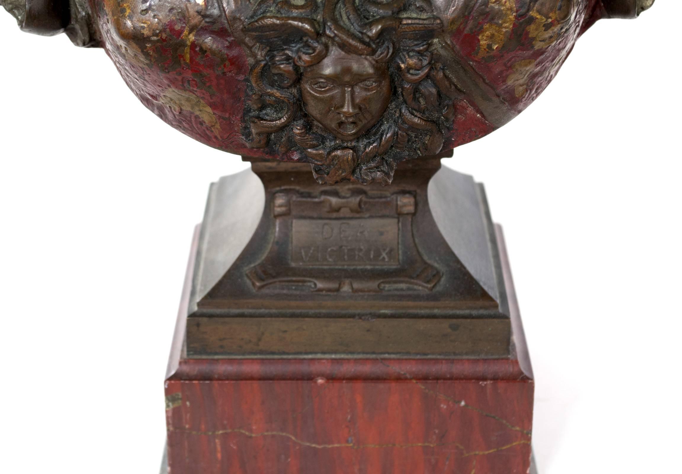 Bronze Minerva and Aphrodite Sculptures