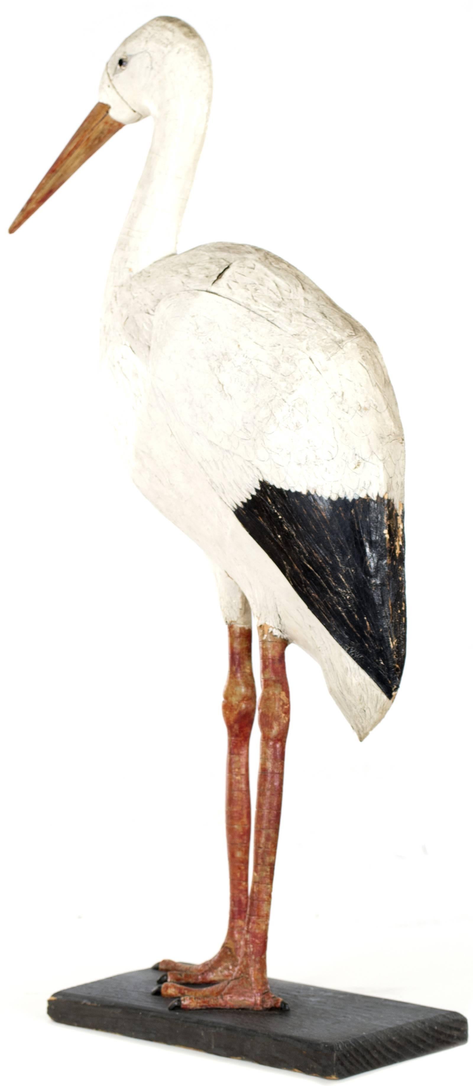 wooden stork