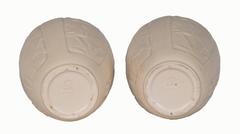 20th Century Ivory Rookwood Baluster Vases