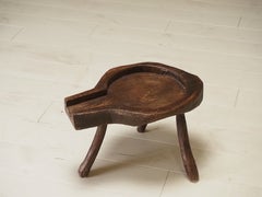 Cheese press side table France, 19th century