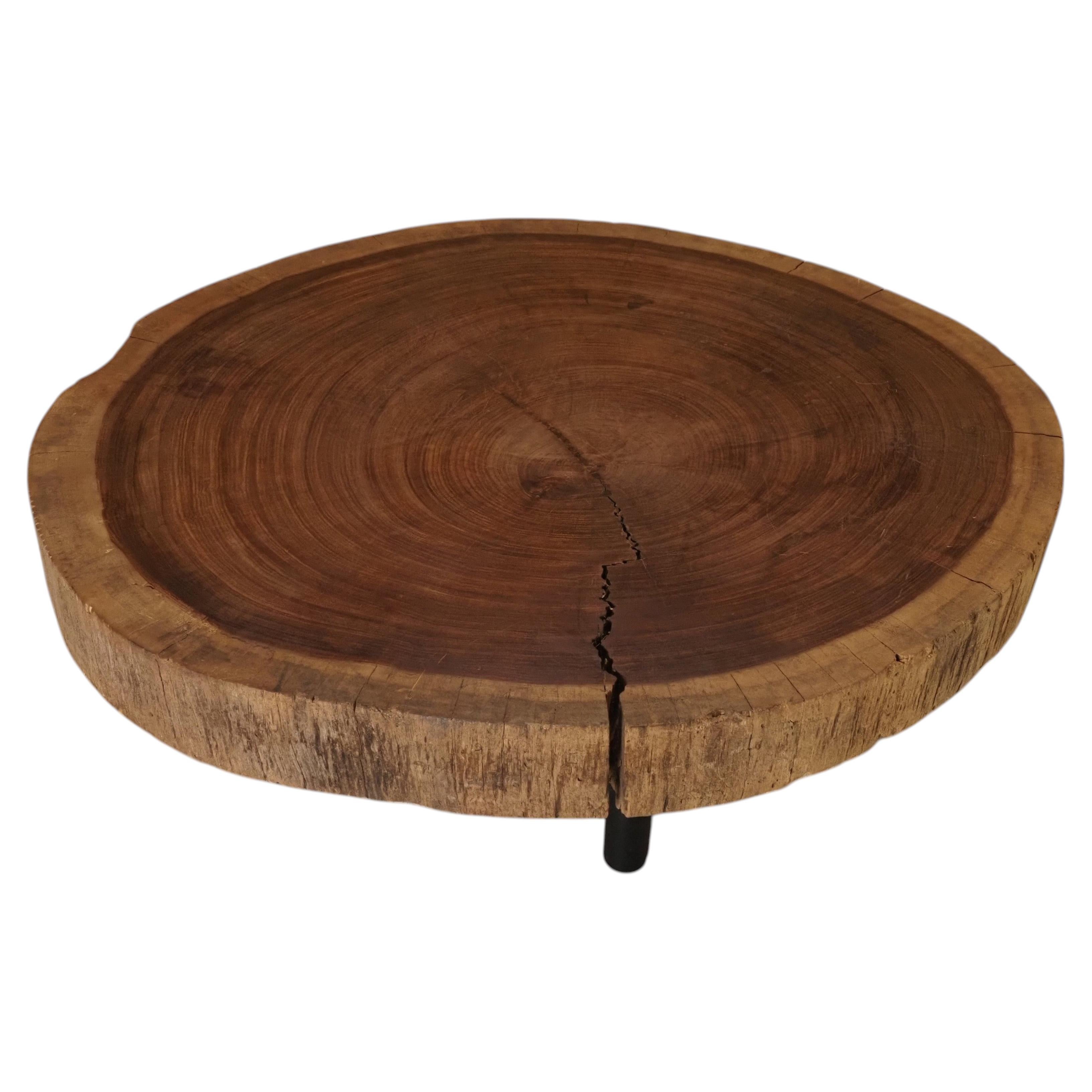 Solid wood coffee table 1970s