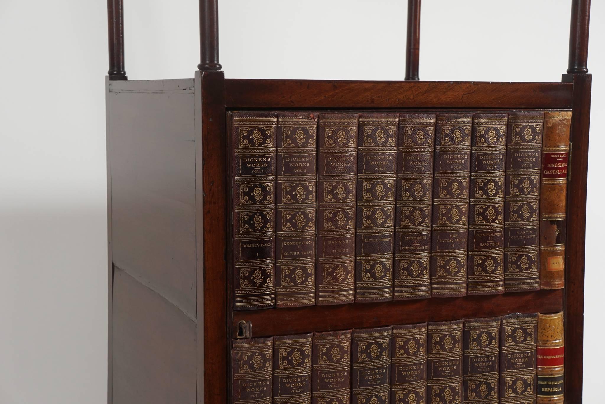 19th Century English Regency Period Mahogany Étagère or Library Stand, circa 1815 For Sale