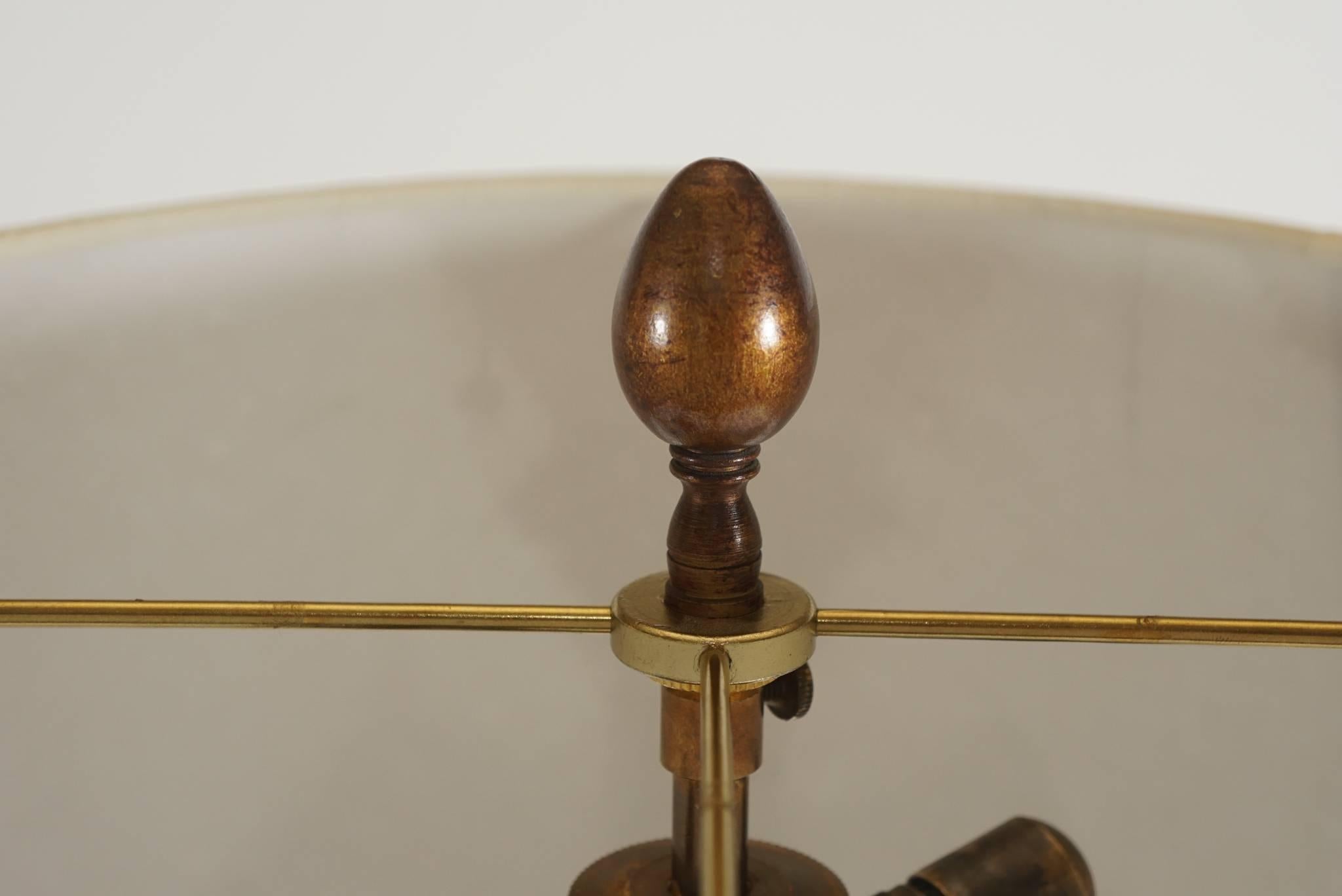 Henry N. Hooper & Company Bronze Table Lamp, Boston, circa 1840 5