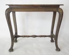 Spanish Baroque Painted Side Table in the Chinese Taste, circa 1700