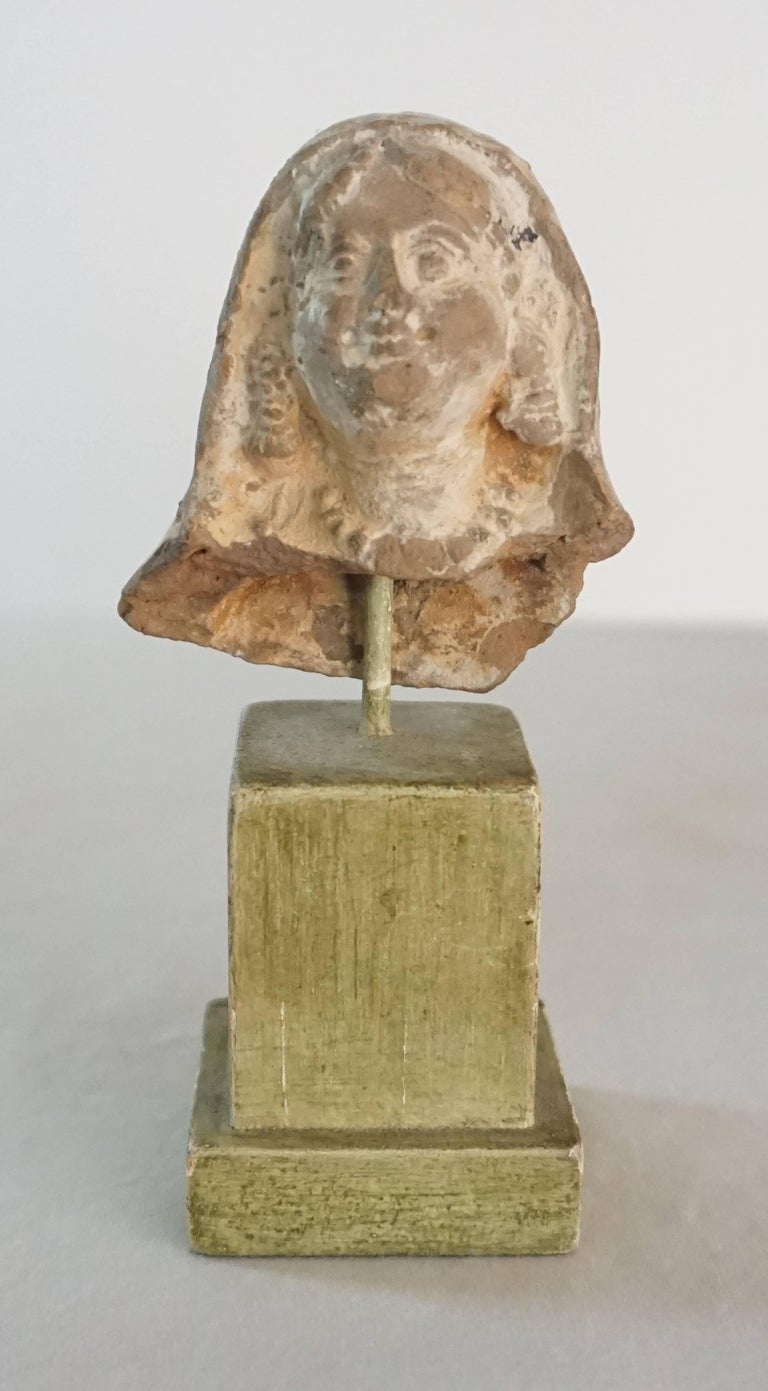 Gandharan Miniature Busts, Collection of Six at 1stDibs miniature