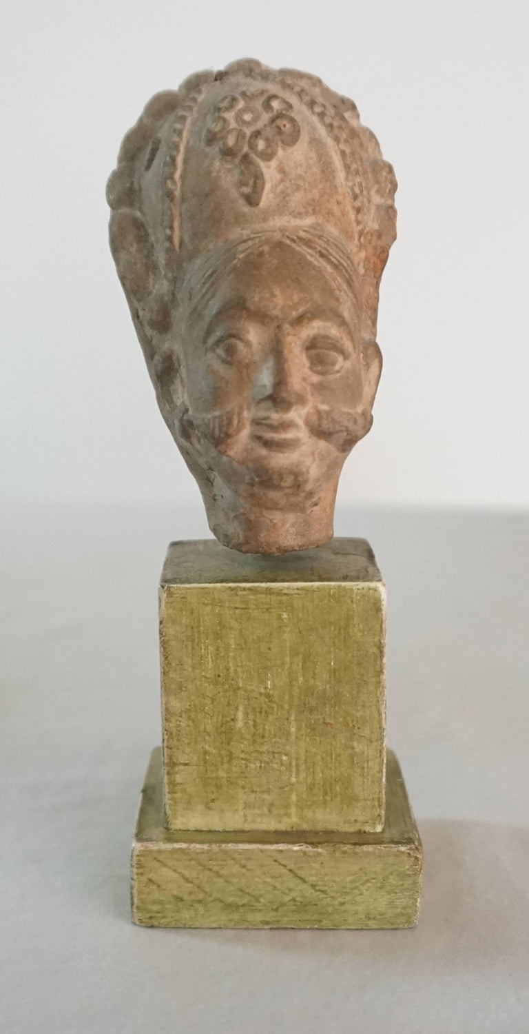 Gandharan Miniature Busts, Collection of Six at 1stDibs miniature