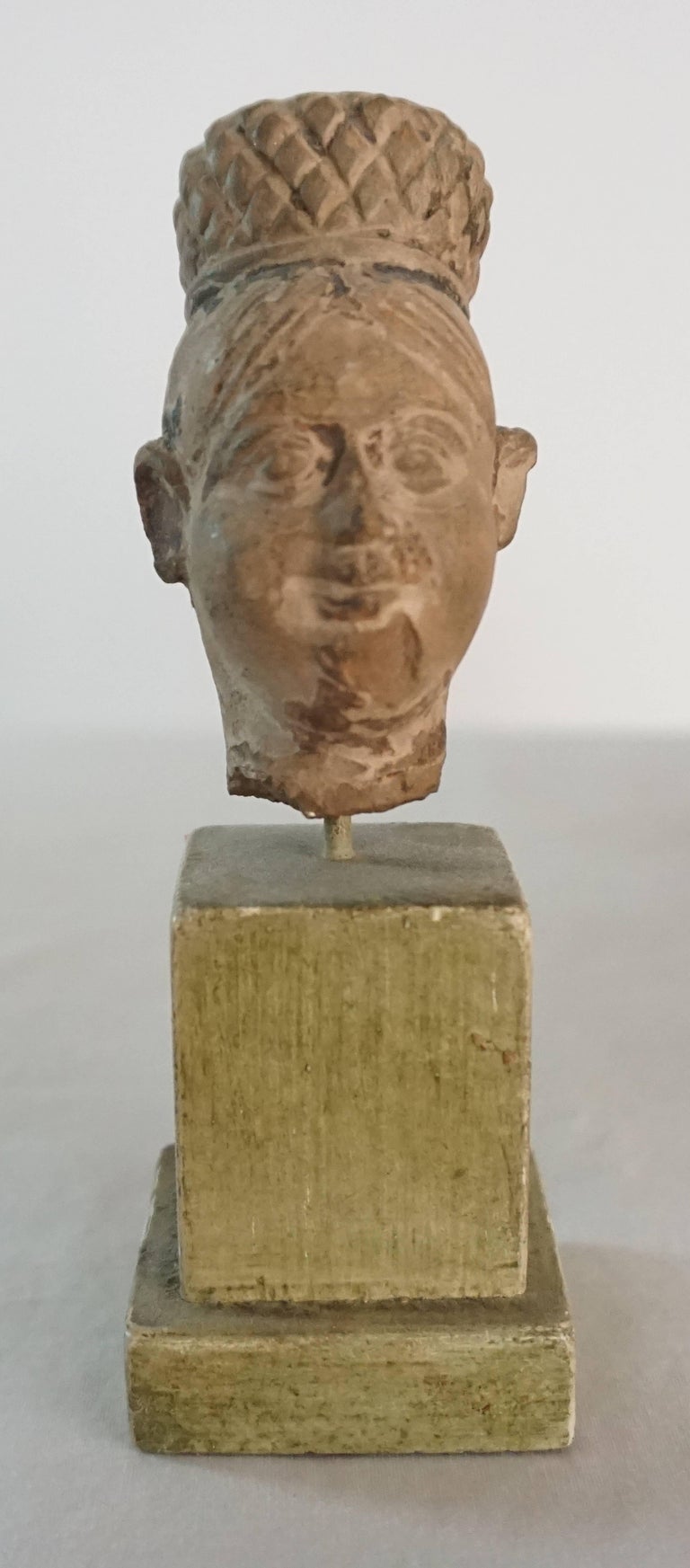 Gandharan Miniature Busts, Collection of Six at 1stDibs miniature